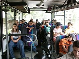 Posledn pohled na Snn z okna autobusu